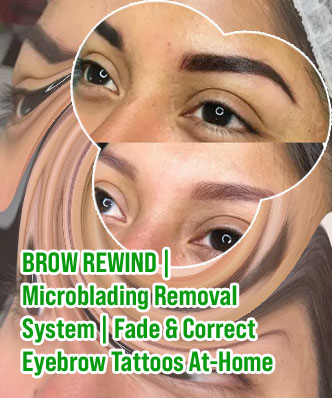 Eyebrow tattoo correction