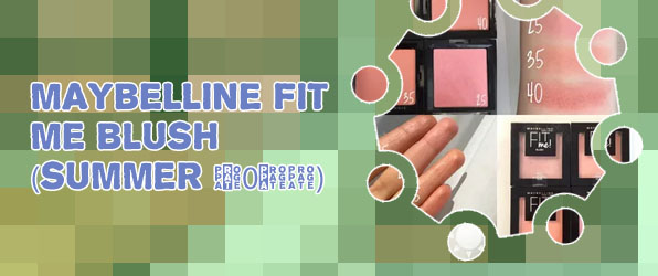 Maybelline fit me blush pink