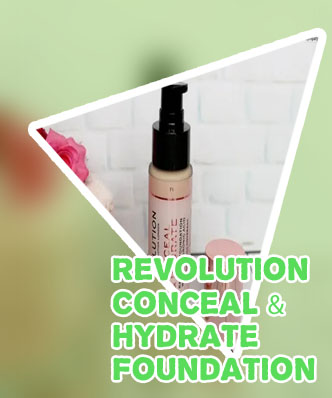 Revolution conceal & hydrate foundation