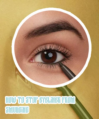 Smudge proof eyeliner