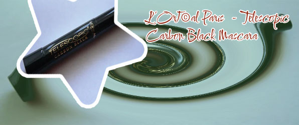 Telescopic carbon black mascara